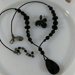 White House Black Market Necklace and Earrings